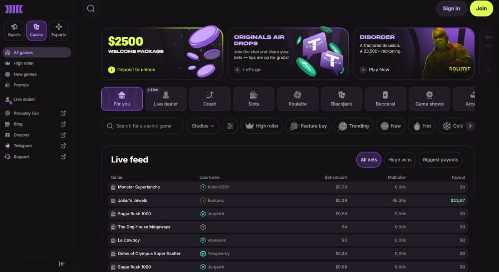 Cloudbet Casino Welcome Bonus