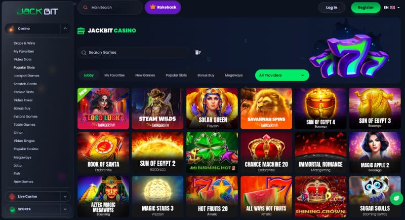 Jackbit crypto casino welcome bonus offer